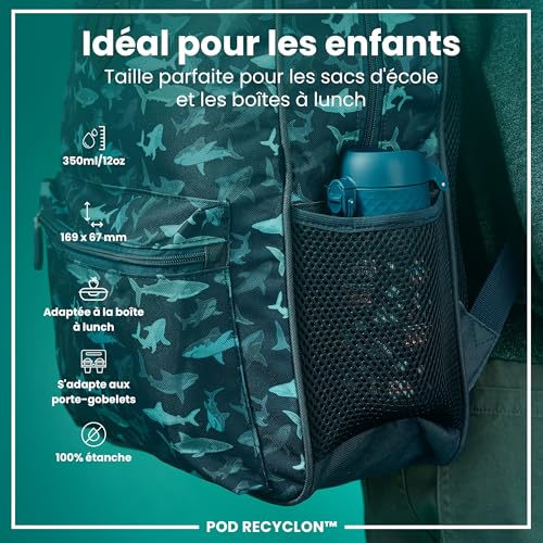 Thumbnail 1 de Ion8 Gourde Enfant 350 ml – anti-fuite, ouverture facile et verrouillage sécurisé
