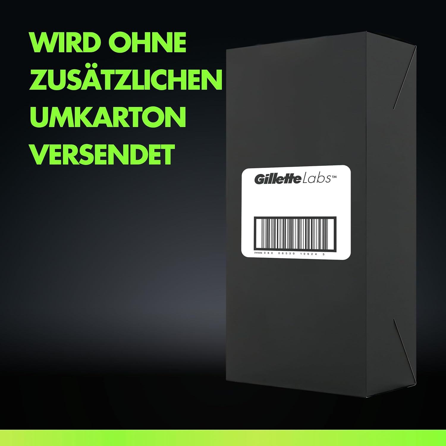 Thumbnail 3 de GilletteLabs i5 Body + Intimate Trimmer für Herren (SkinFirst) – wasserdichter Intimrasierer, Schwarz/Grün