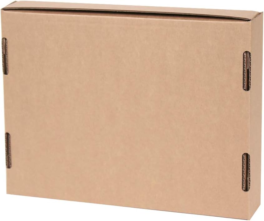 Detalle de ONLY BOXES – zestaw 20 składanych pudełek kartonowych 31 × 26 × 5,5 cm