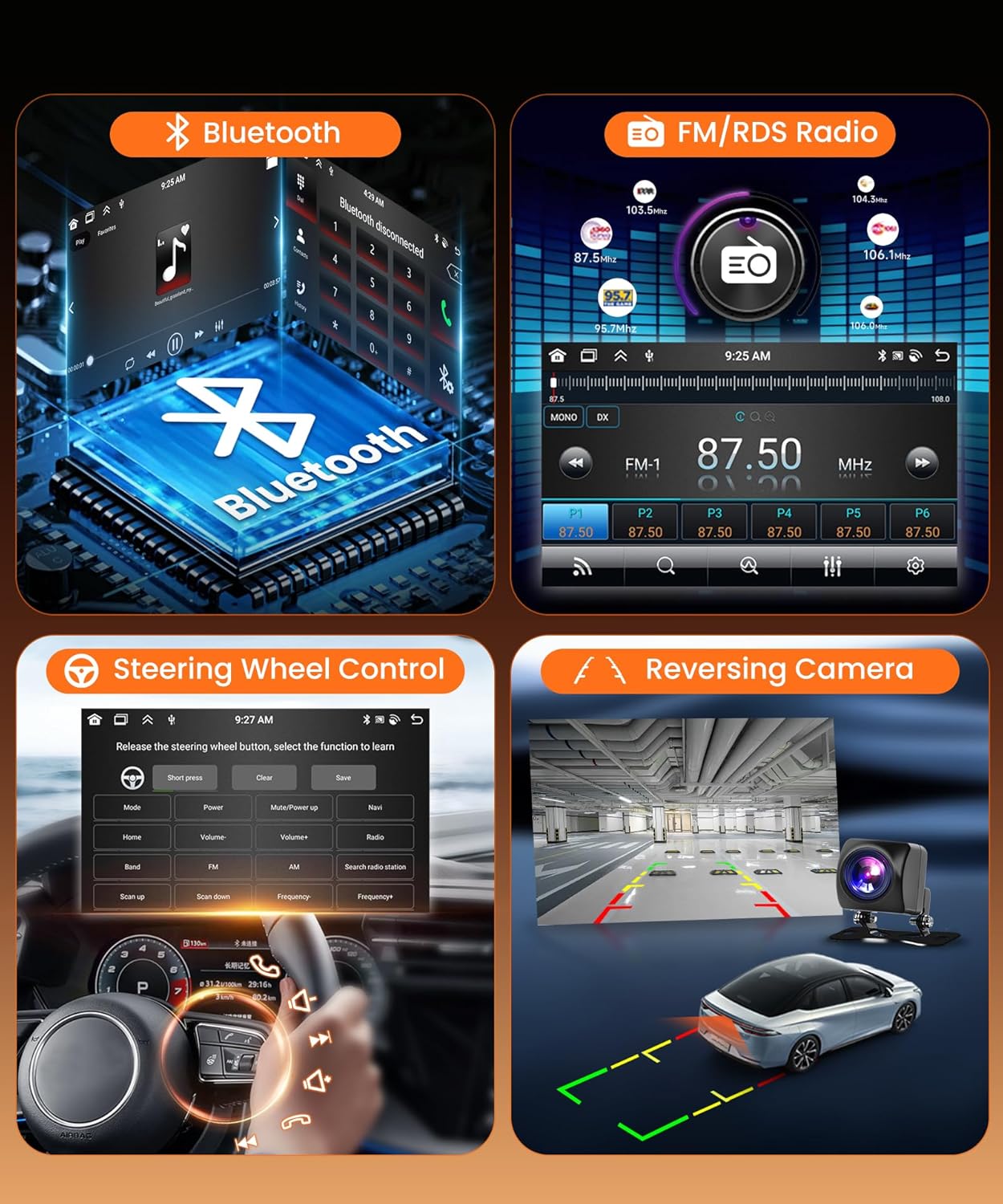 Thumbnail 5 de VECHTEL Radio Android 8N 6G+128G para VW