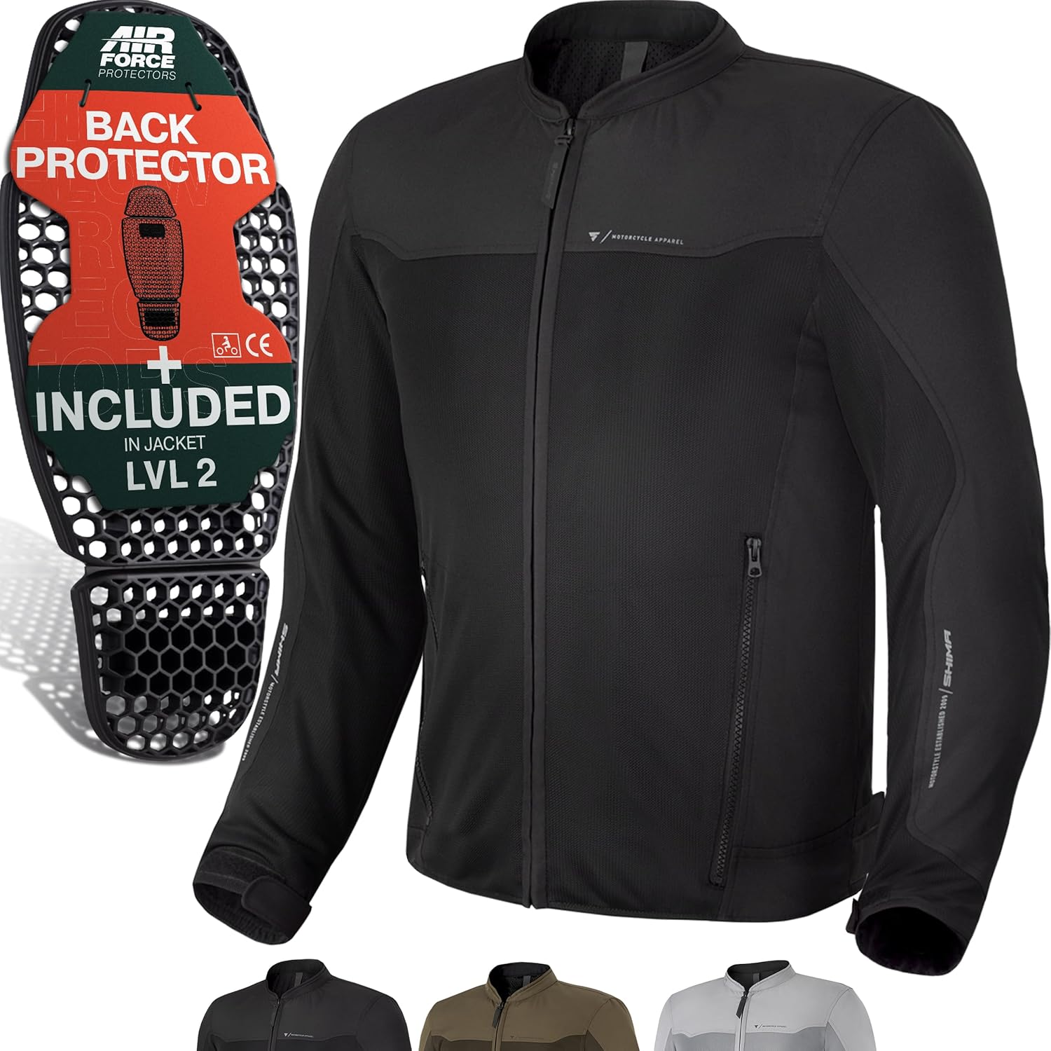 Detalle de SHIMA OpenAir Motorradjacke Herren