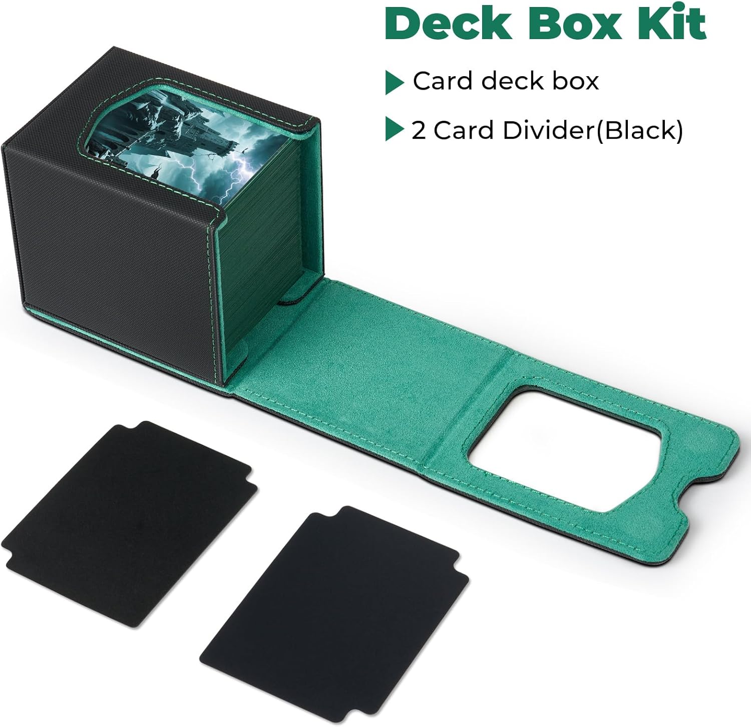 Thumbnail 6 de Fabmaker 4 Pack Deck Box: Magnetic MTG Commander Storage, 210+ Cards, 6 Color Options