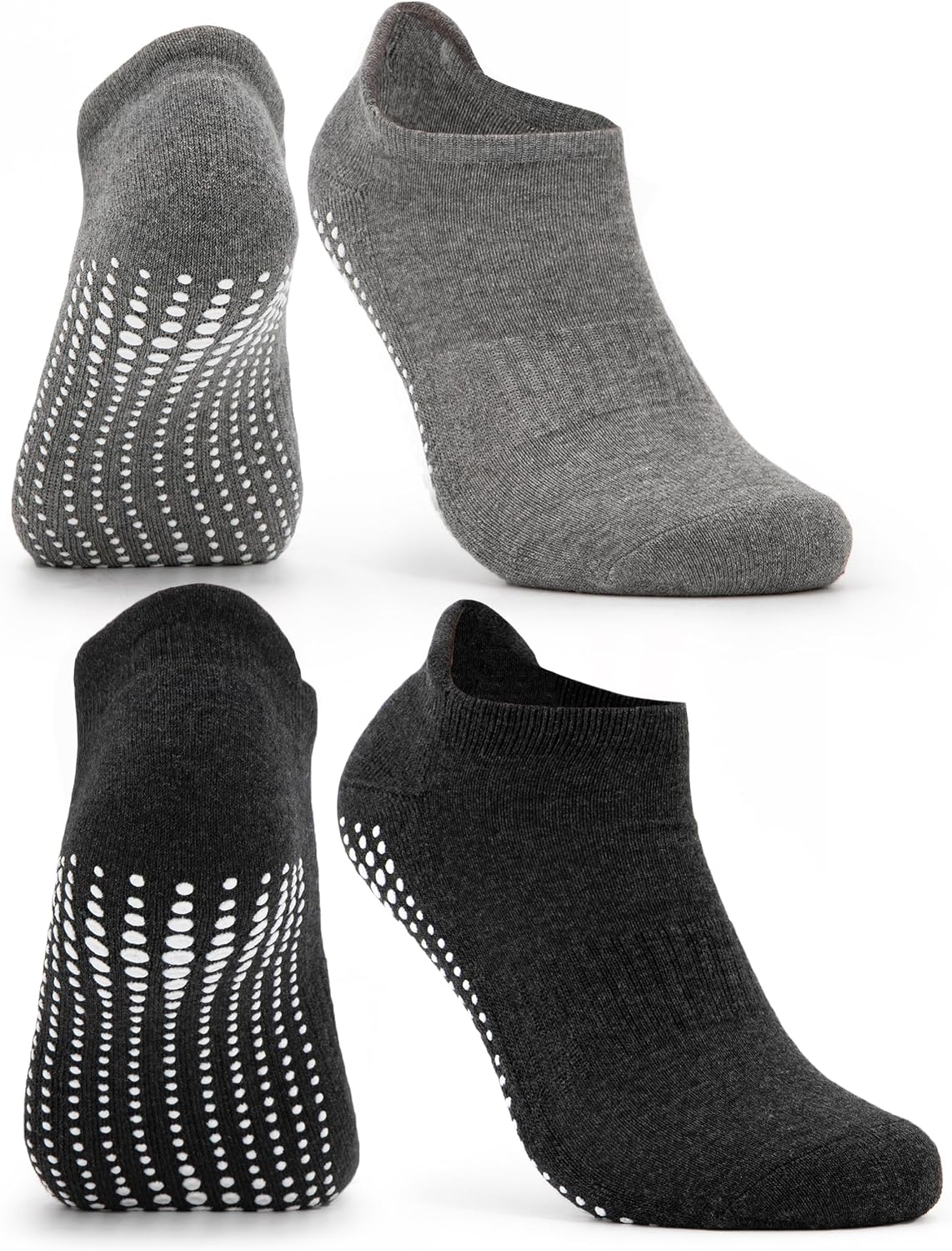 Detalle de Occulto chaussettes de yoga unisexe Mady (lot de 2 à 4 paires) : amorti et antidérapant