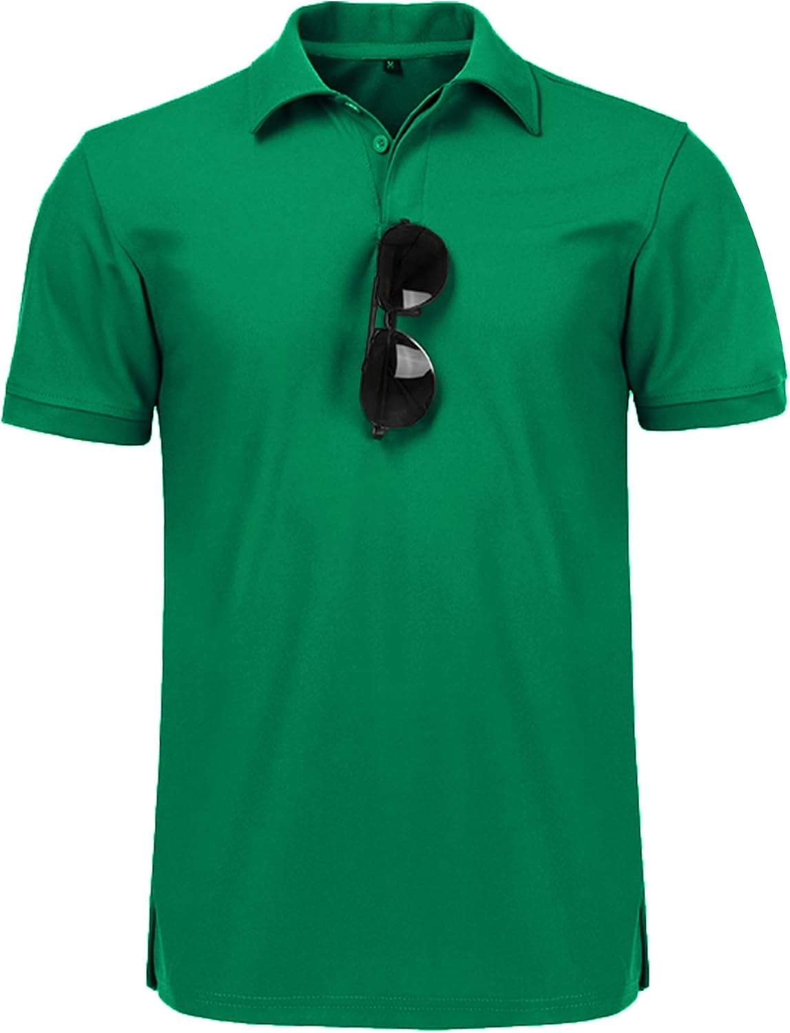 Detalle de JACKETOWN Polohemd Herren Kurzarm – Atmungsaktives, schnelltrocknendes Golf-Poloshirt, Regular Fit