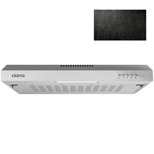 Detalle de CIARRA CBCS6903 Campana Extractora 60 cm – 3 velocidades, bajo consumo
