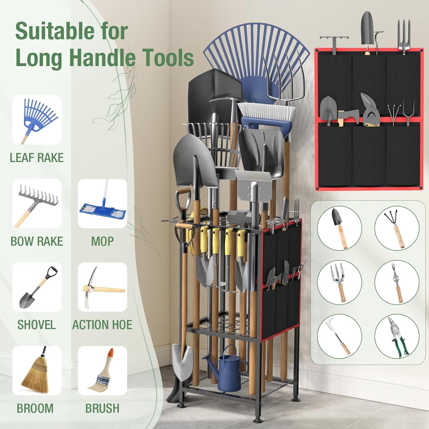 Thumbnail 4 de Lovind Garden Tool Organizer 50