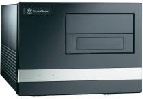 Detalle de SilverStone SST-SG02B-F USB 3.0 – czarna obudowa SFF Micro ATX ze stali