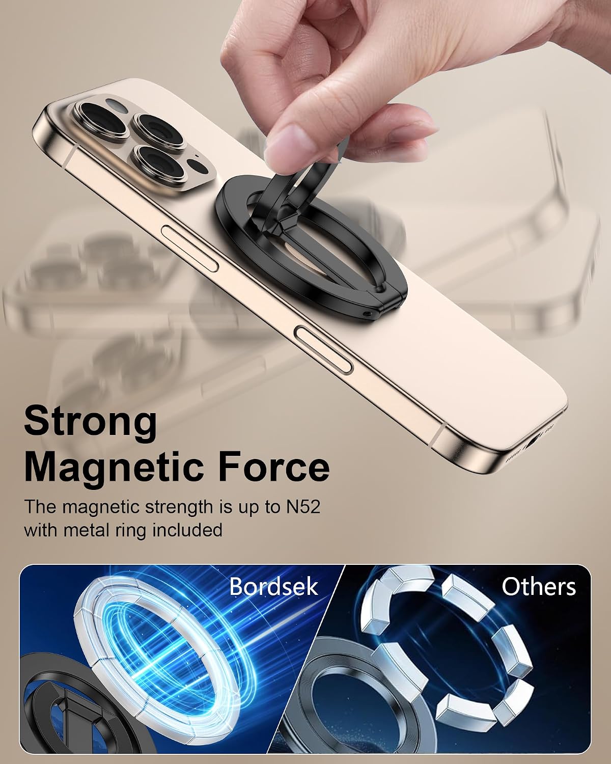 Detalle 2 de MagSafe Phone Grip Holder 2-in-1
