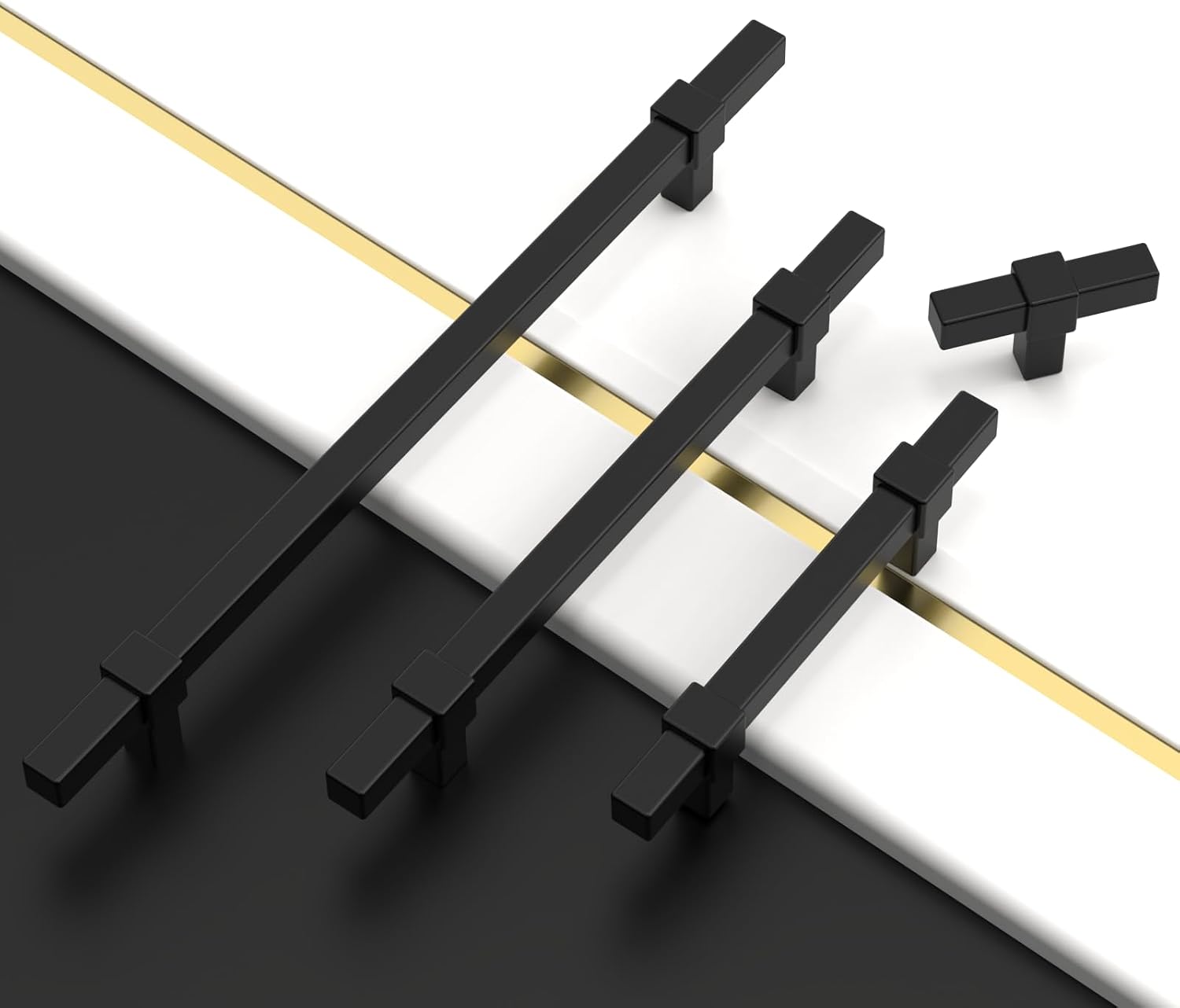 Detalle de Asidrama Cabinet Handles, 3-Inch Hole Center