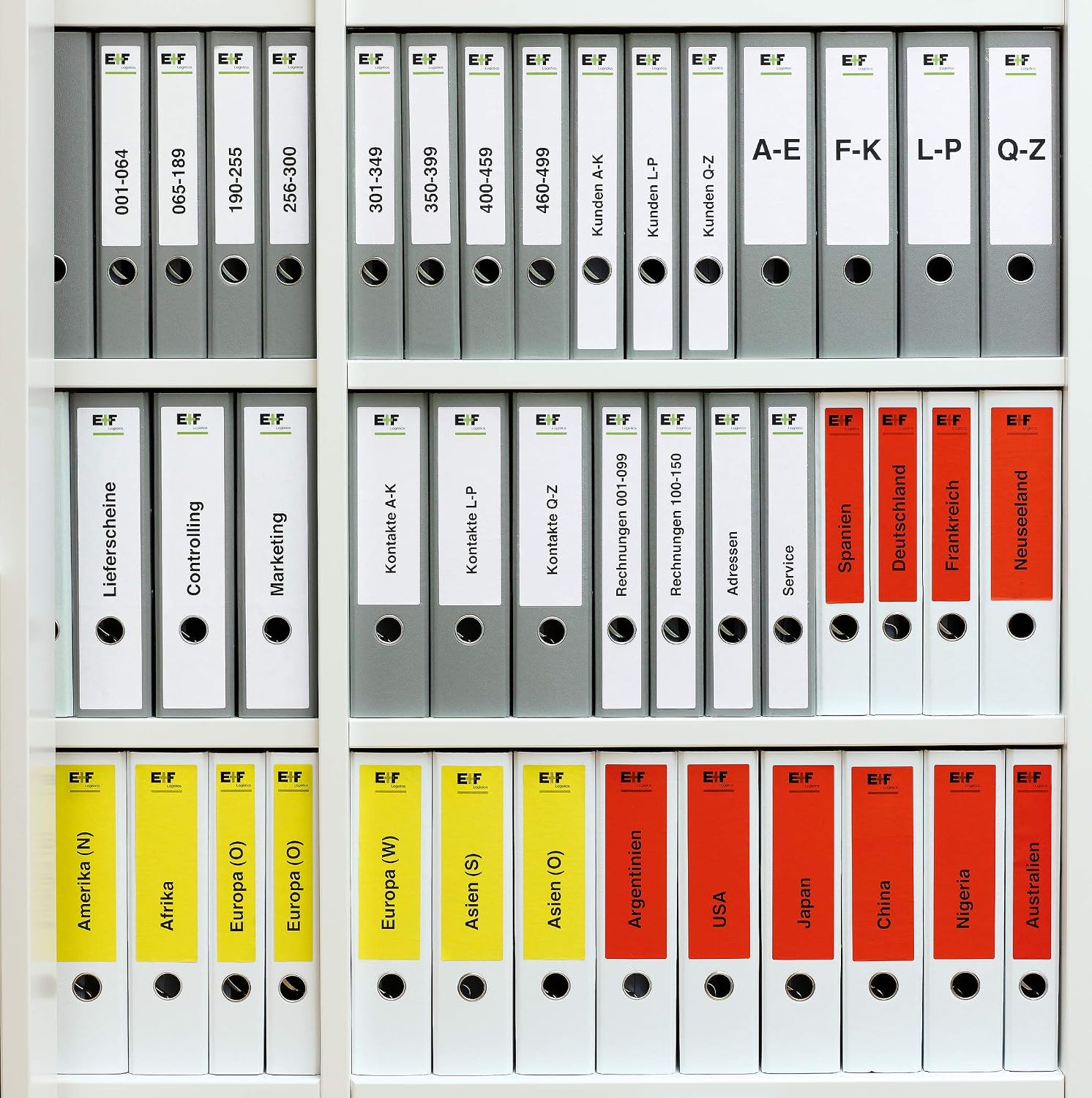 Detalle 1 de HERMA 4283 ryggetiketter 192 x 38 mm, vita och ogenomskinliga, 700 st