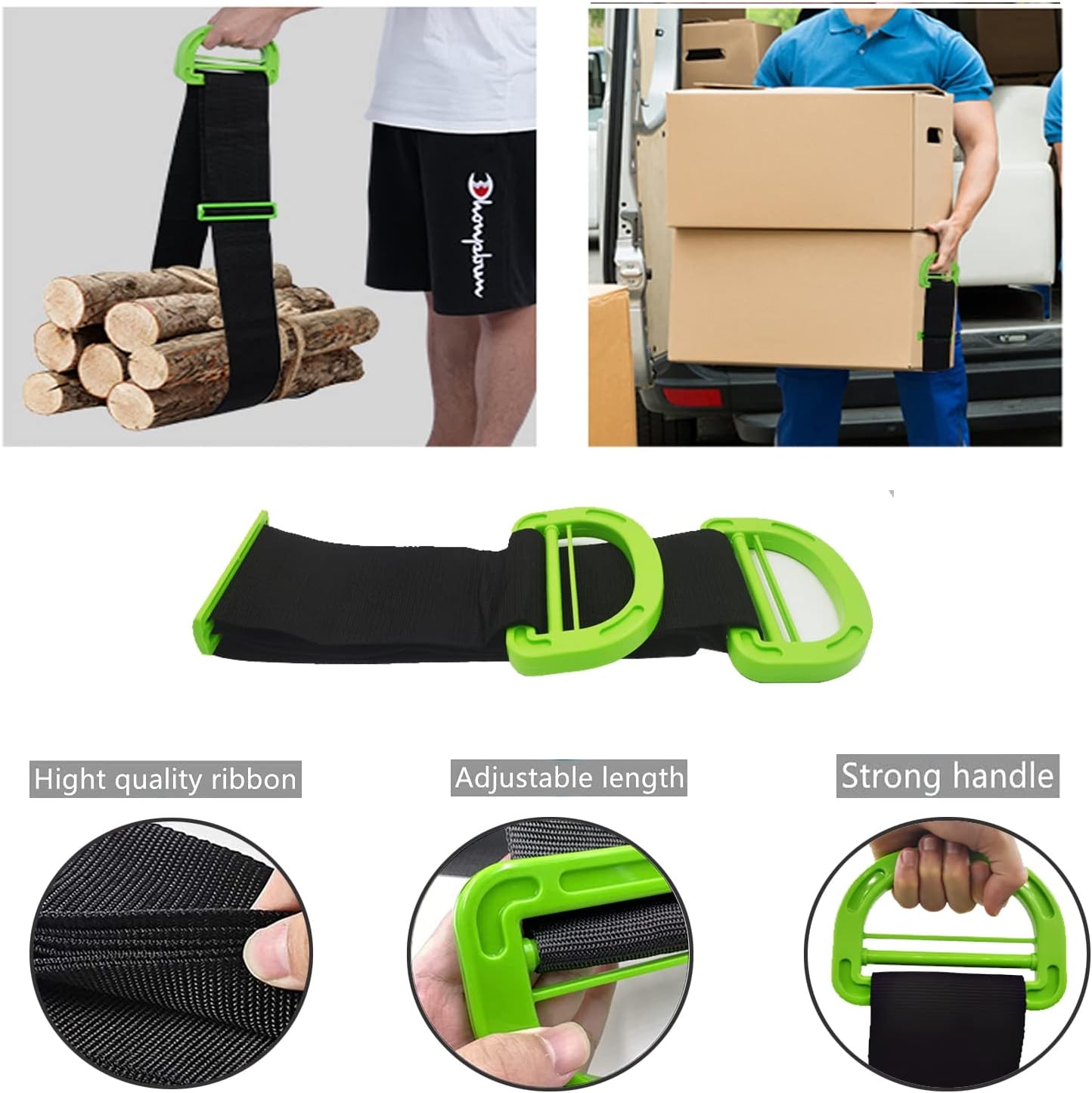 Thumbnail 6 de EPXXUDD PL007 Moving Straps, Padded One- or Two-Person Lifting System