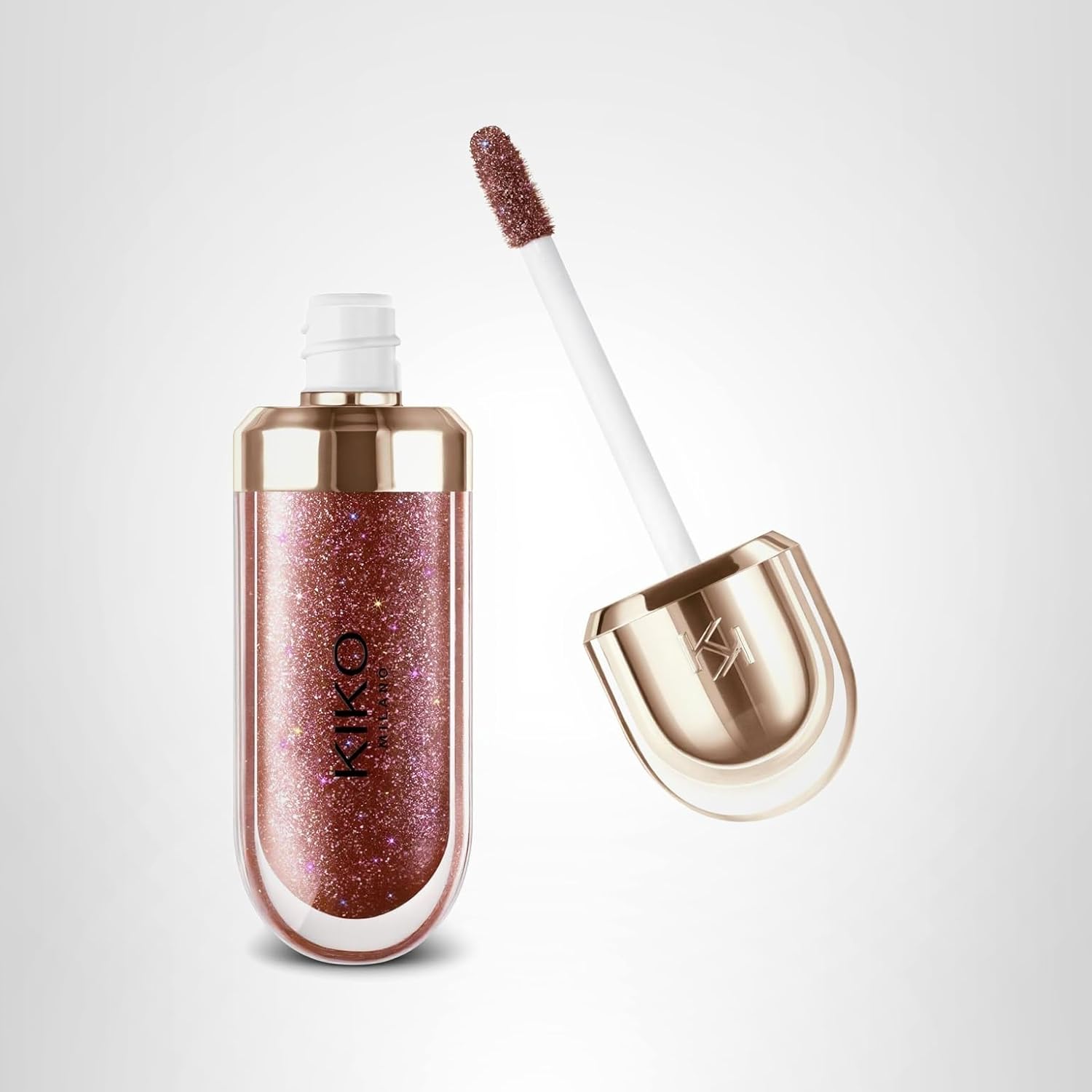 Thumbnail 4 de Kiko Milano 3D Hydra Lipgloss 46 💄