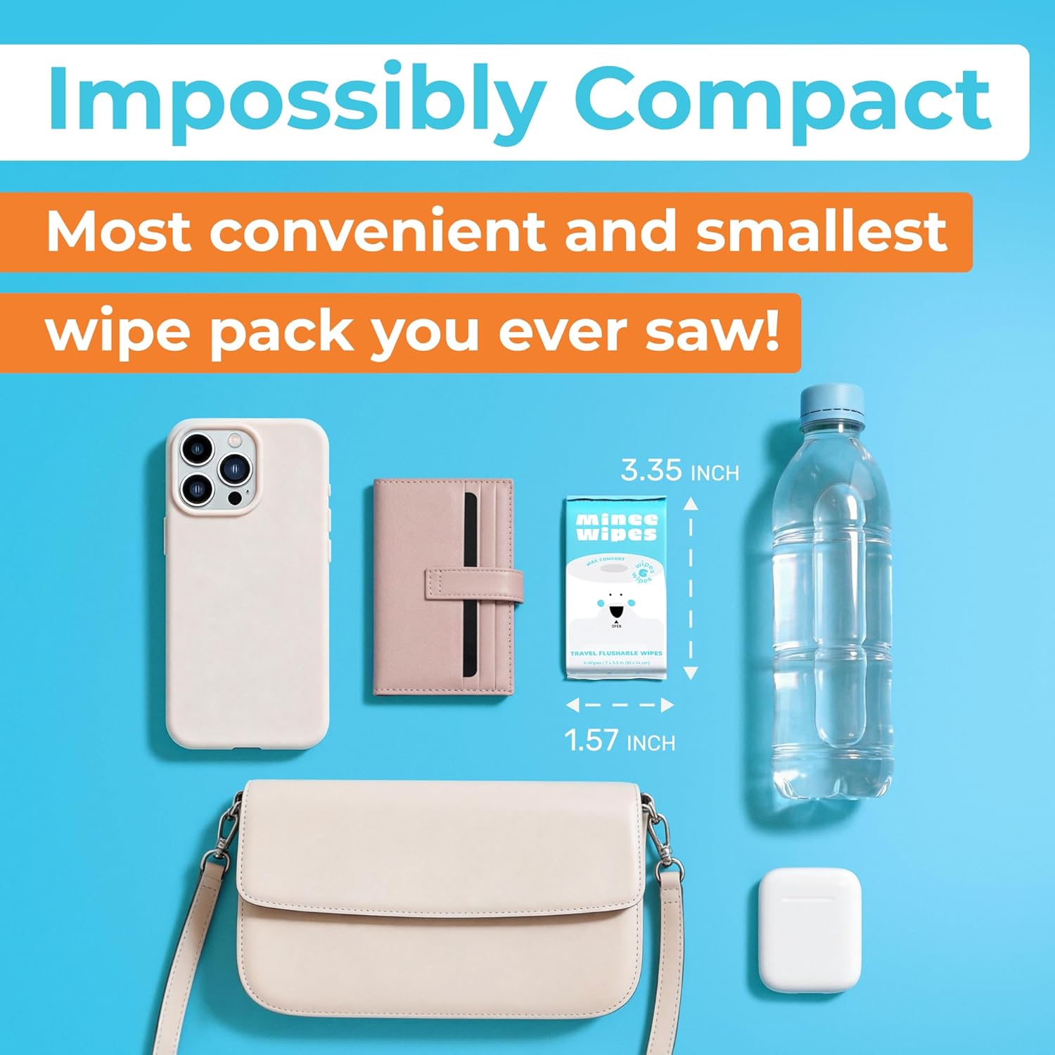 Thumbnail 1 de Impossibly Compact Flushable Wipes, 48 count