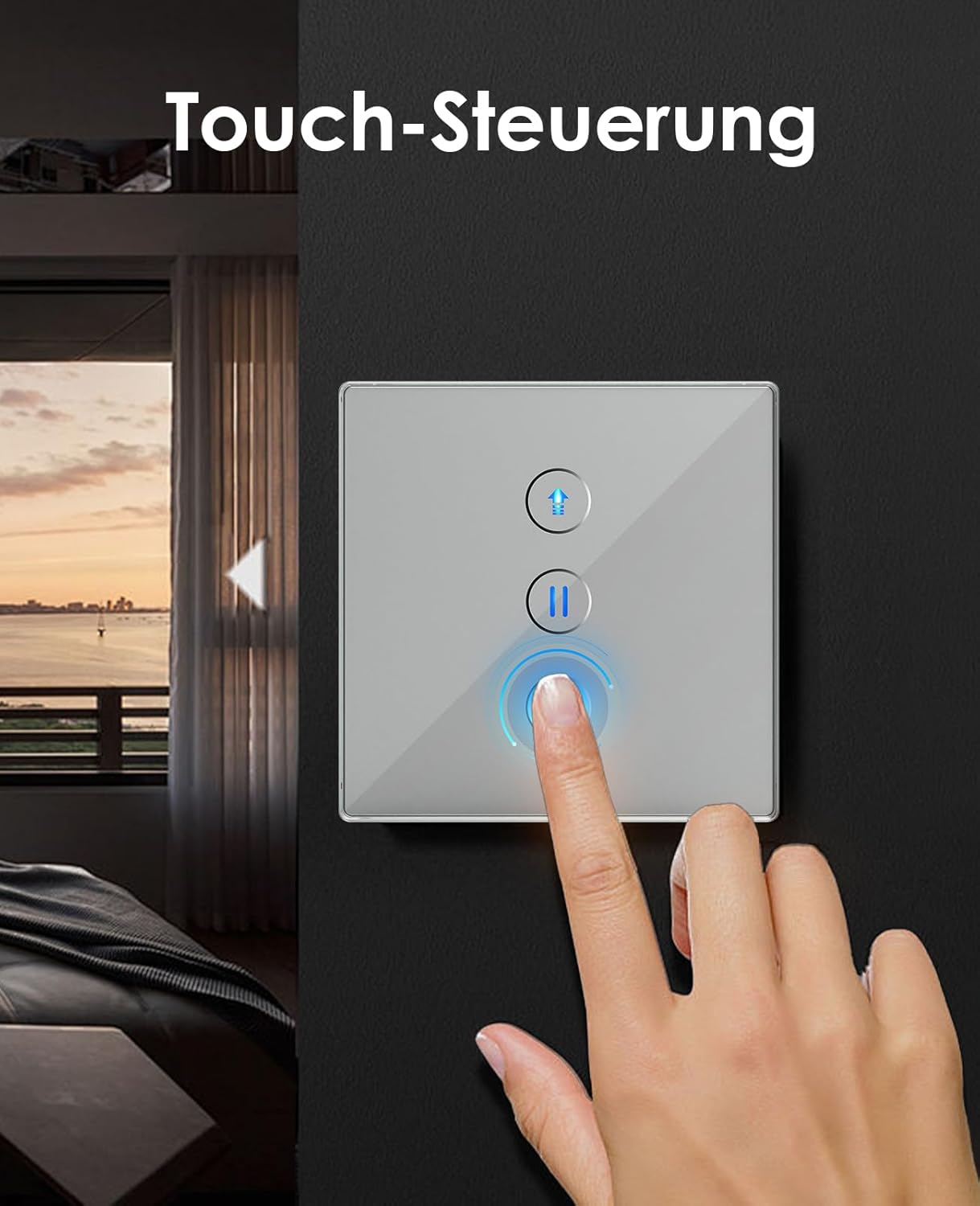 Detalle 1 de Allevoi Rolladenschalter mit 1-100%