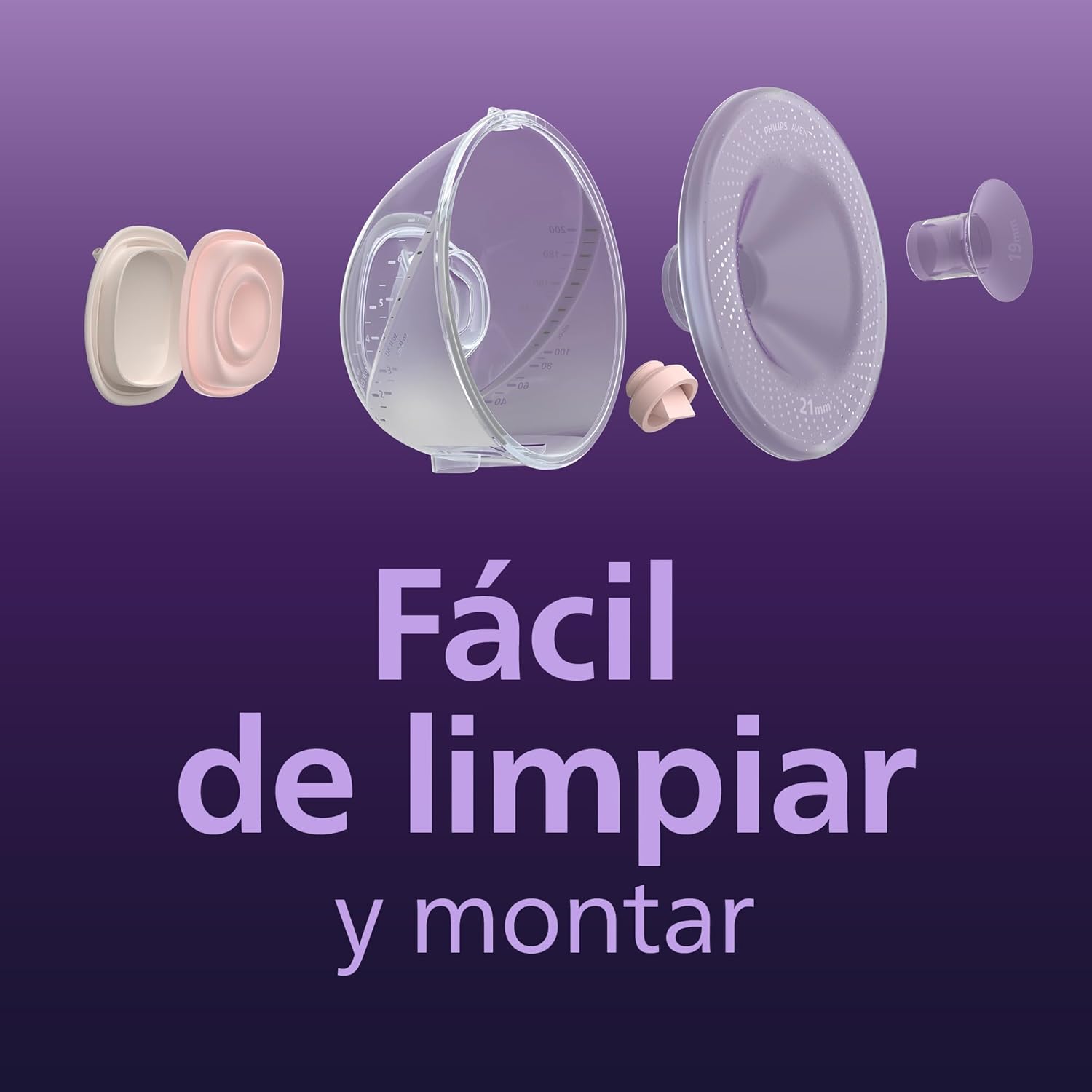 Thumbnail 4 de Philips Avent SCD553/11 extractor manos libres 85 rpm