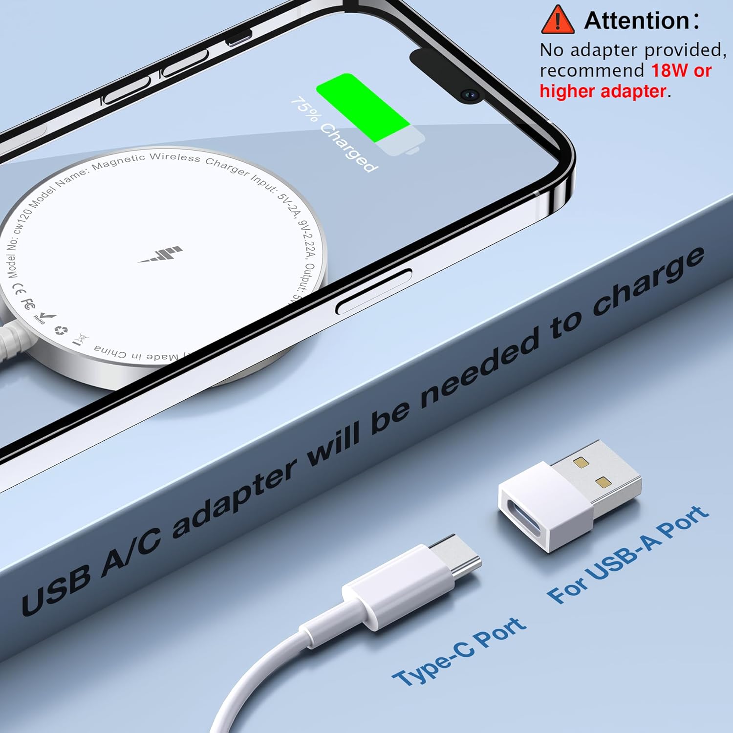 Thumbnail 5 de MagSafe Ladegerät 15 W für iPhone