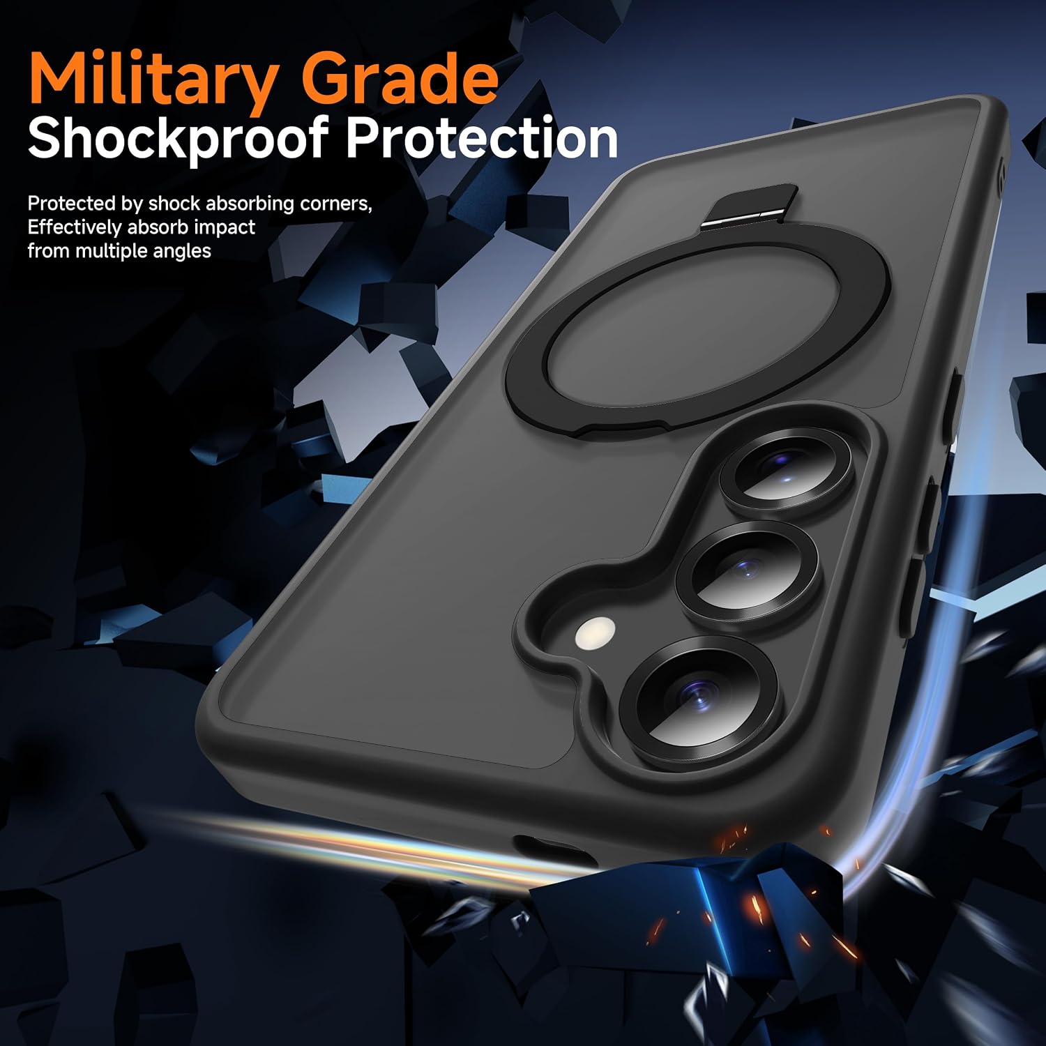 Thumbnail 4 de ORETECH Magnetic Phone Case for Galaxy S25 Plus