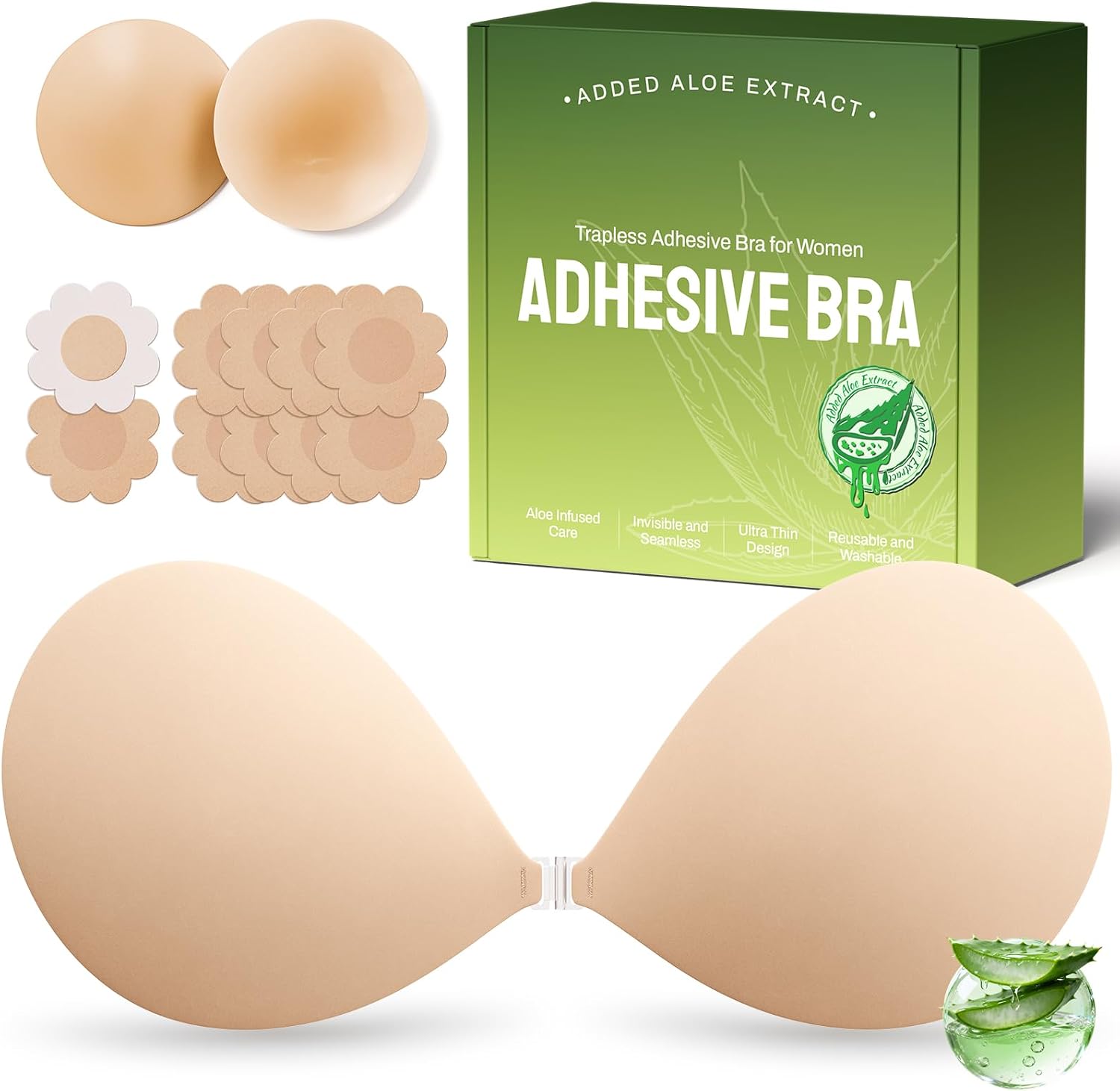 Detalle de MSHalo Adhesive Bra Silicone
