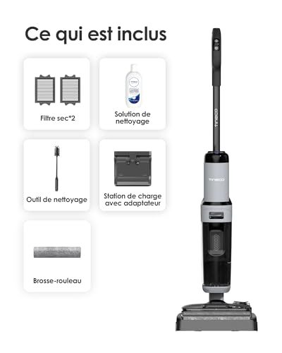 Thumbnail 8 de Tineco Floor One i5 Stretch – Aspirateur/Laveur 20 kPa, pinceau plat 180°