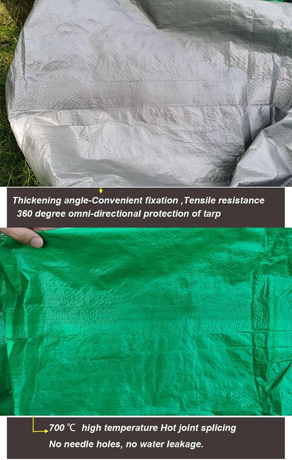 Thumbnail 6 de TUMESY Heavy Duty Tarpaulin 4x5m