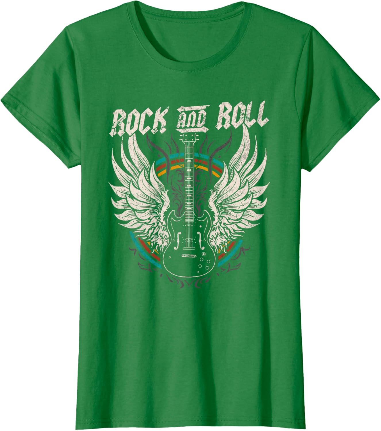 Thumbnail 2 de Rock and Roll Guitare Vintage Rock Music T-Shirt