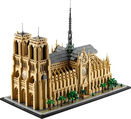 Thumbnail 8 de LEGO Architecture Notre-Dame de Paris (21061) – Maquette pour adultes, voyage dans l’histoire de l’architecture