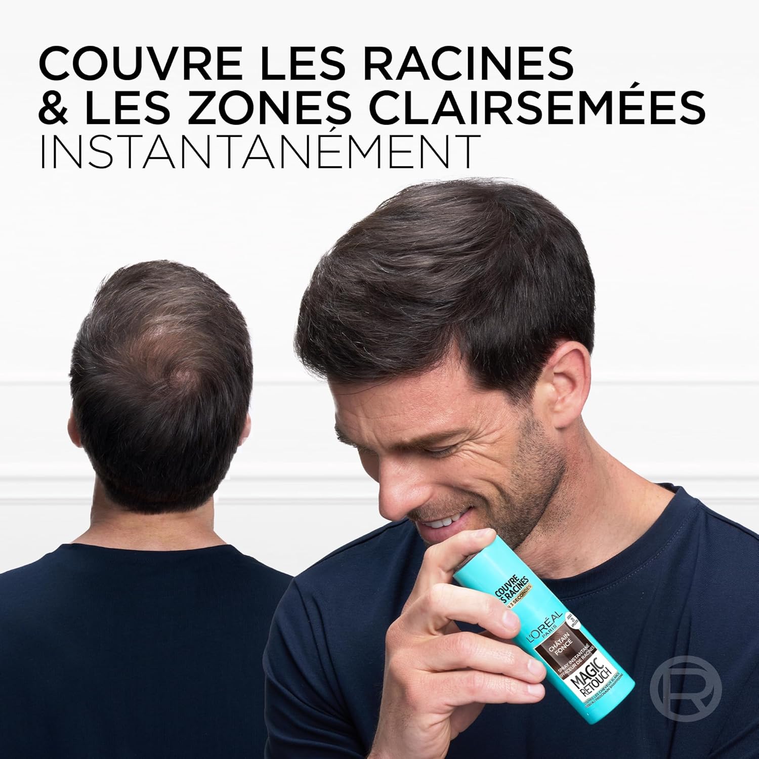 Thumbnail 3 de L’Oréal Paris Magic Retouch - Correcteur de racines et cheveux blancs, Châtain Clair, 75 ml