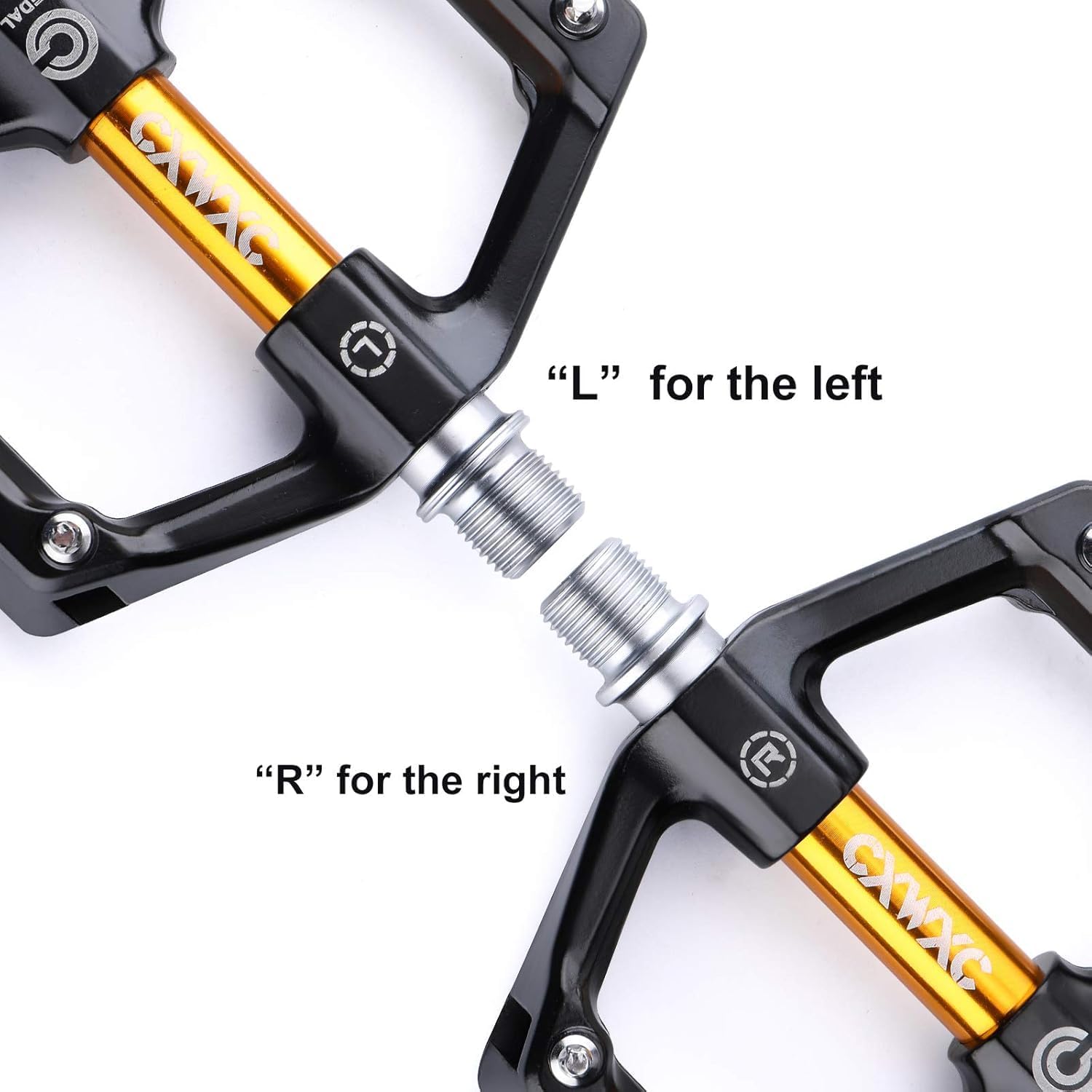 Thumbnail 5 de CXWXC MTB bike pedals with 8 pins