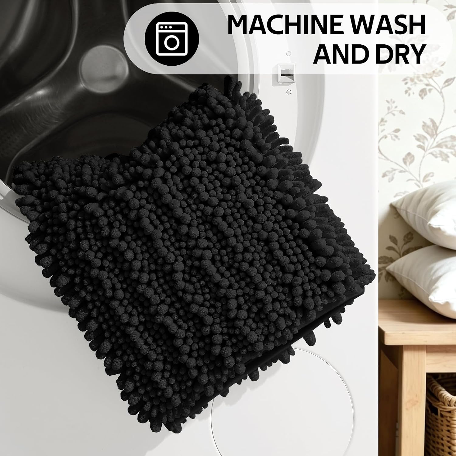 Thumbnail 6 de ACCUMTEK Upgrade Extra Large Bathroom Rug Set ⚙