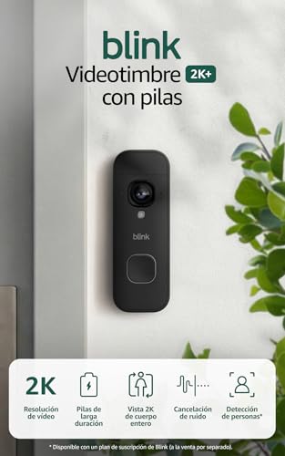 Thumbnail 6 de Blink Videotimbre 2K+ con pilas: visión de cuerpo entero, audio mejorado y instalación sencilla