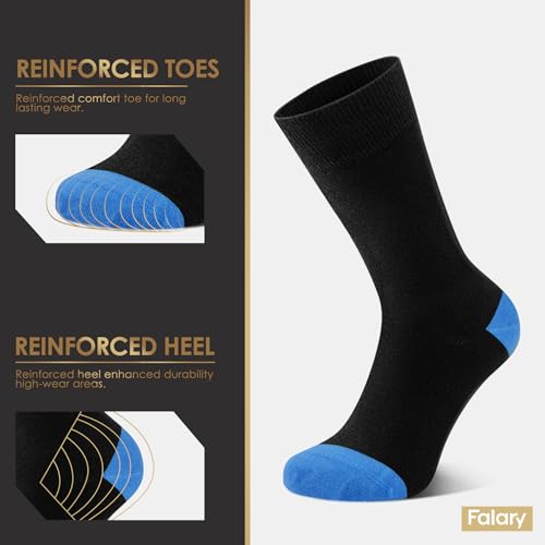 Detalle de FALARY Mens Socks Multipack: 12-Pair Set for Men and Women