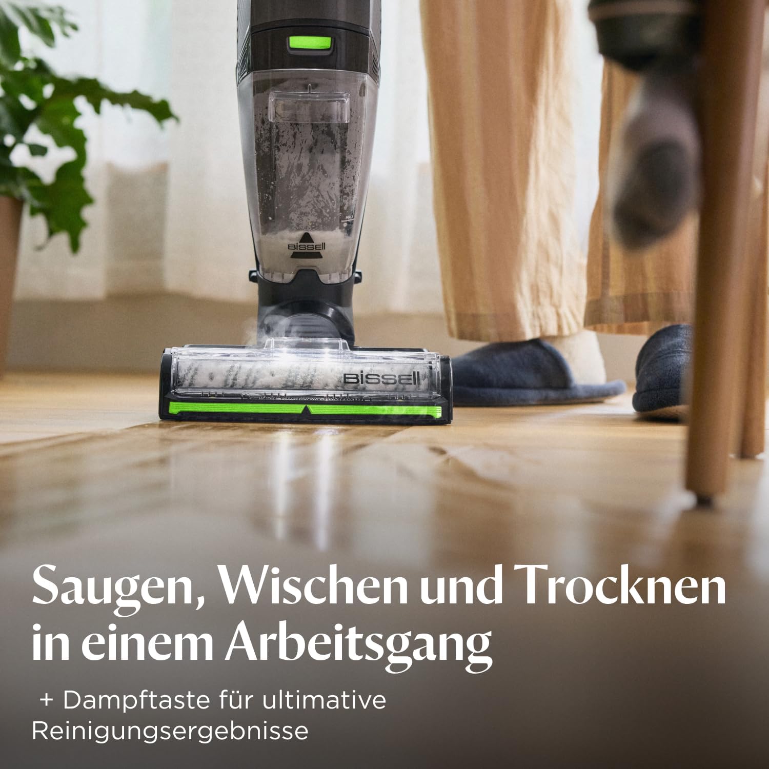 Detalle 2 de Bissell CrossWave HydroSteam PET Nass-Trocken Sauger