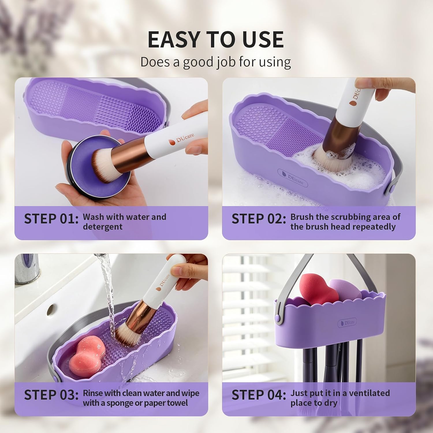 Detalle 1 de DUcare Makeup Brush Cleaner