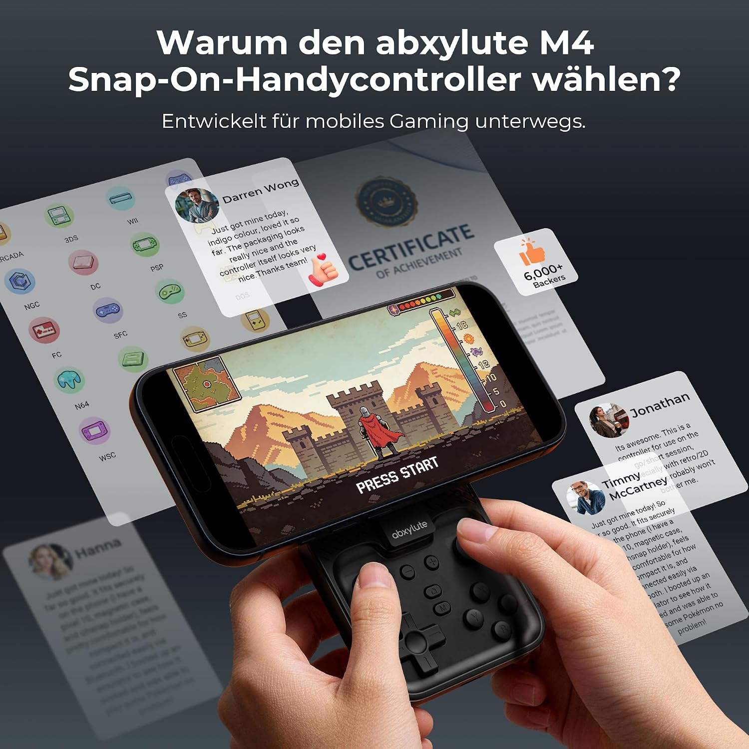 Detalle 2 de abxylute M4 Snap-On Handy-Controller