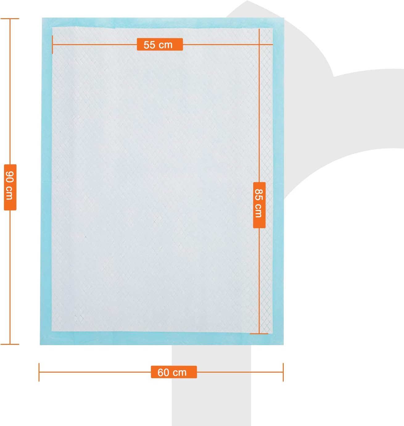 Thumbnail 1 de FEANDREA Puppy Pads PTD90B 90 x 60 cm