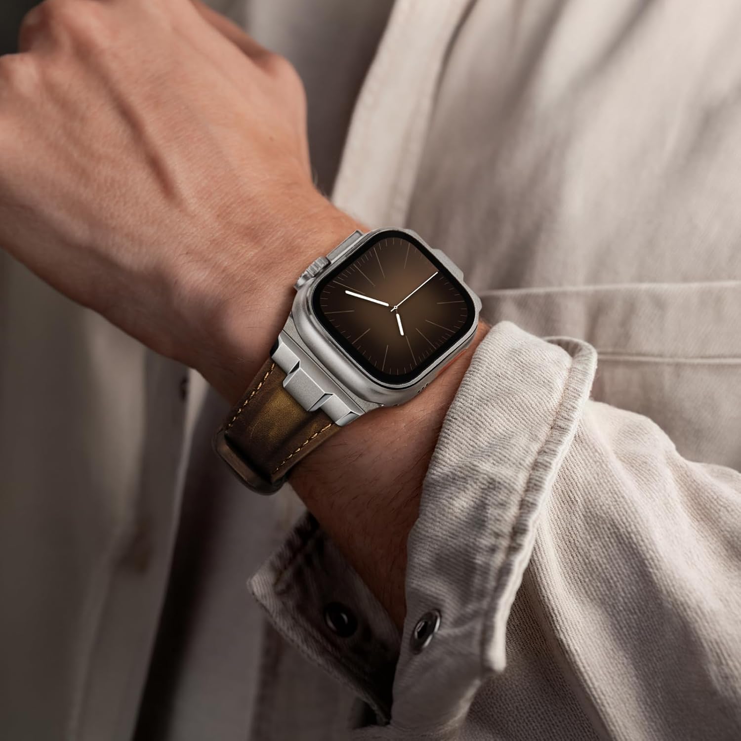 Thumbnail 5 de Suitisbest Genuine Leather Band 49mm