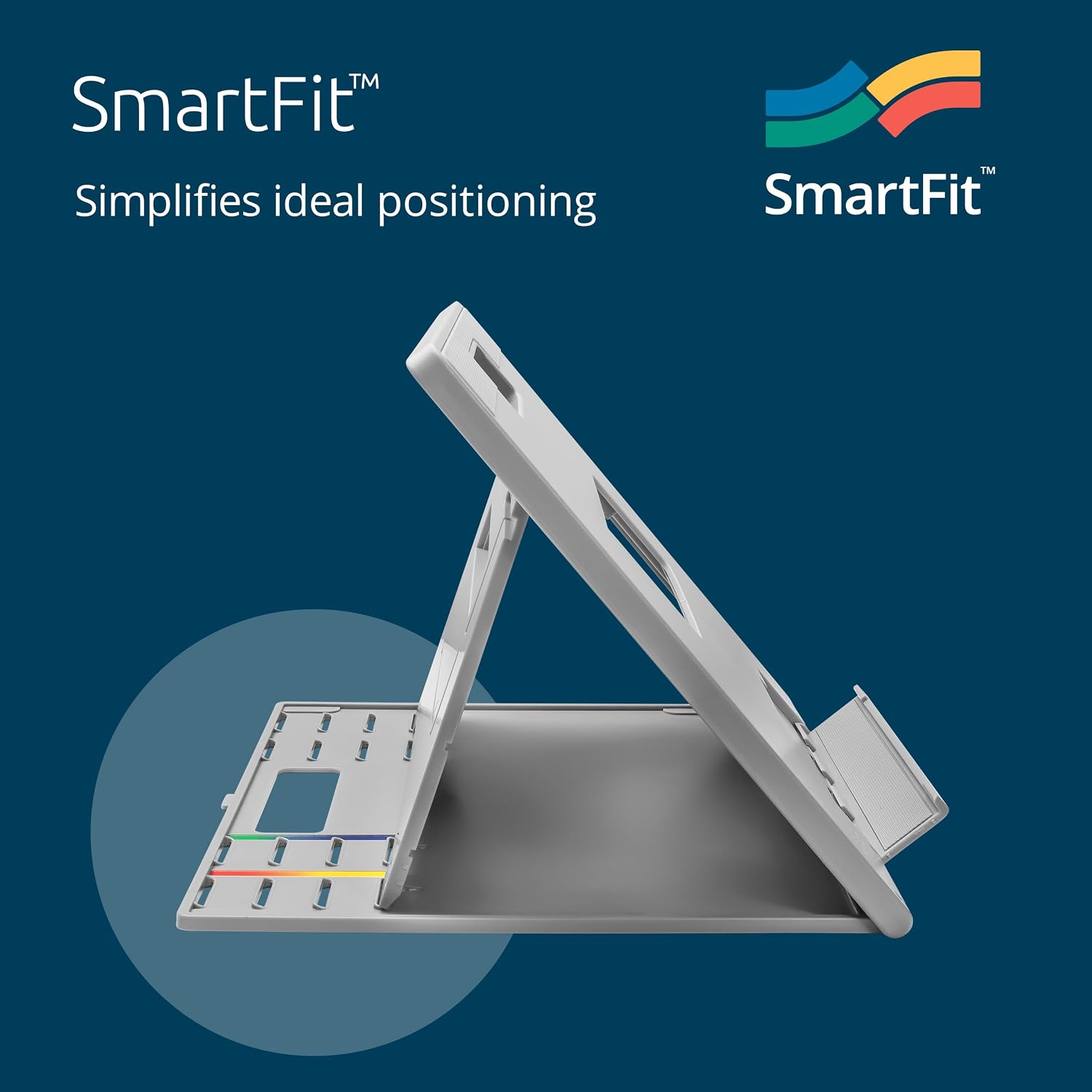 Thumbnail 1 de Kensington Easy Riser Go with SmartFit (K50420EU) – Rehausseur ergonomique et ventilé pour portable jusqu’à 17