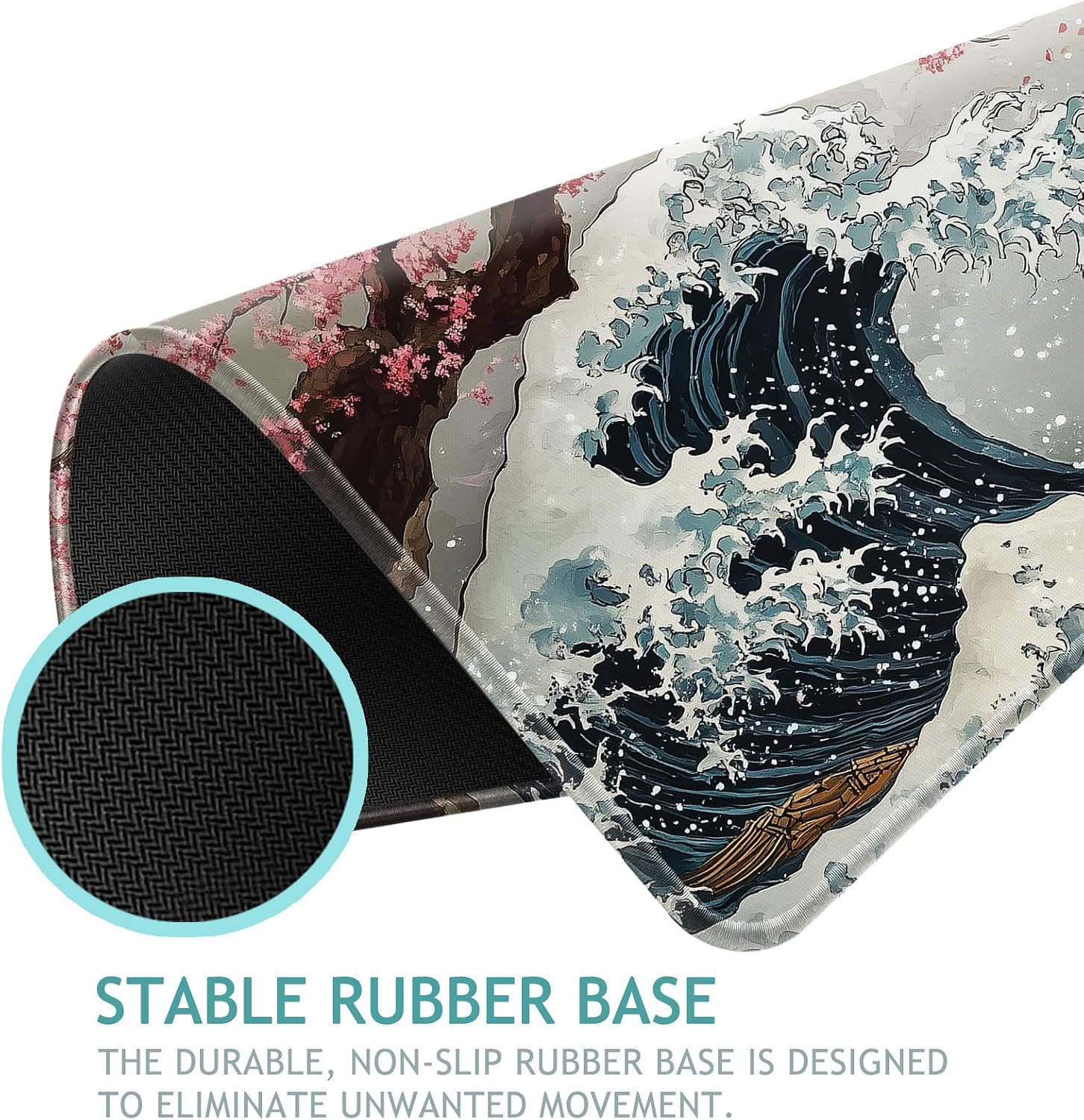 Detalle de YEYE JUICE Large Mouse Pad, 35.4 x 15.7 in