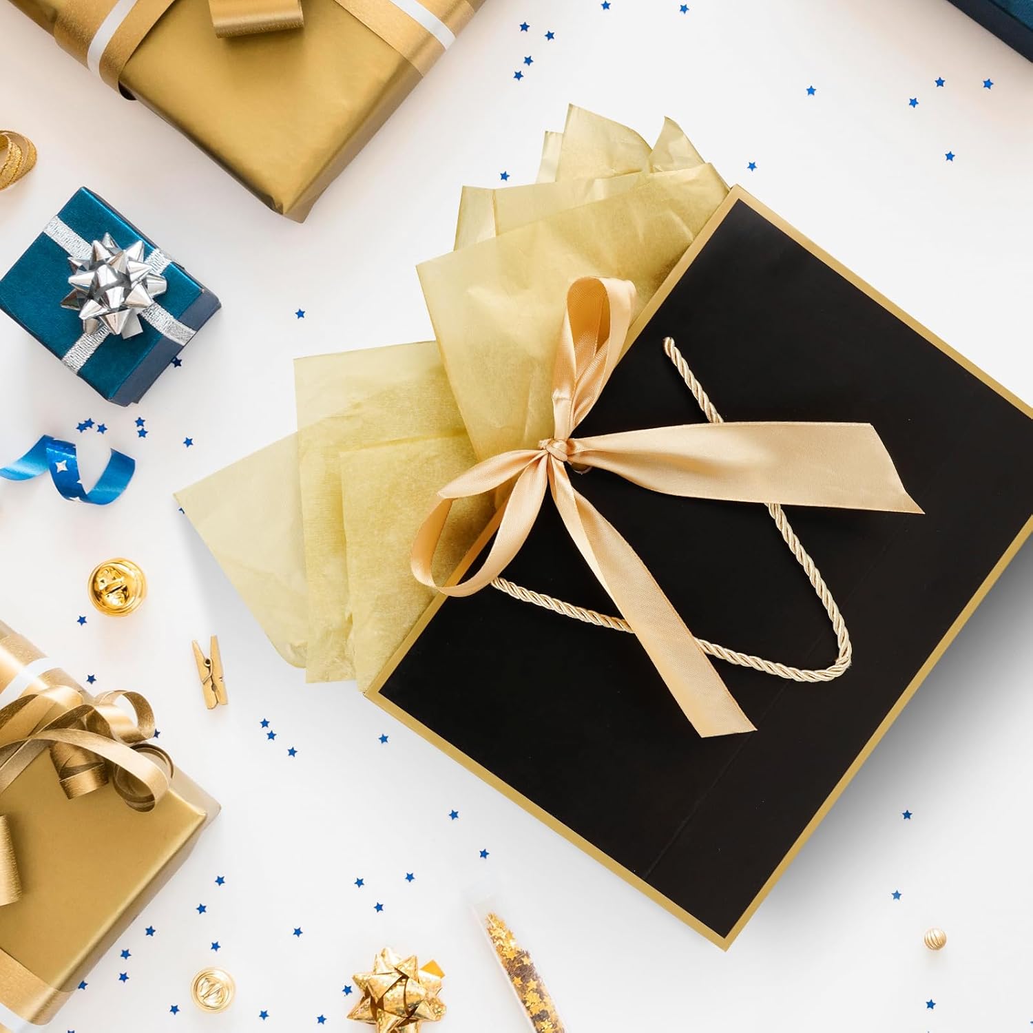Detalle de Medium gift bags 20x10x28 cm, 2 pack