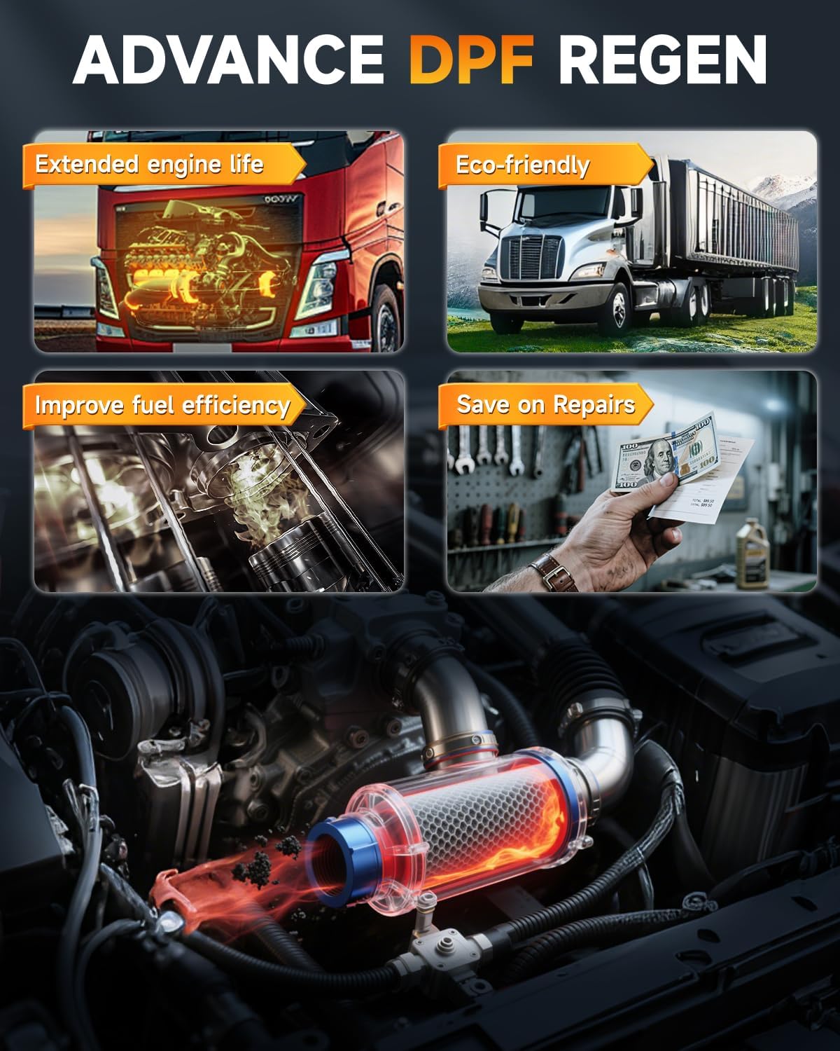 Thumbnail 1 de FOXWELL HD500 heavy duty truck scanner 🚚