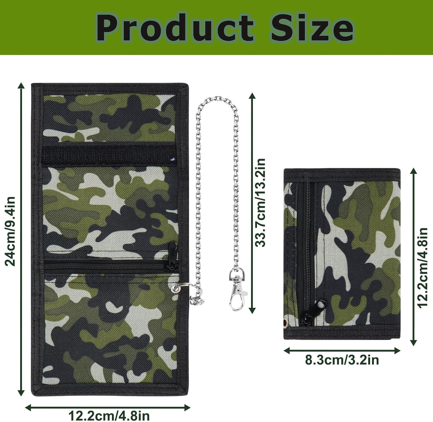 Thumbnail 1 de Bogoro Kinder Slim Portmonee mit RFID-Schutz und Schlüsselanhänger – Bogoro Bogoro Portmonee Kinder Slim Geldbeutel aus Leder
