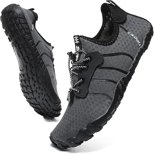 Detalle de Hanani Barefoot Water Shoes – Unisex Quick-Dry Aqua Shoes for Beach, Swim and Casual Wear