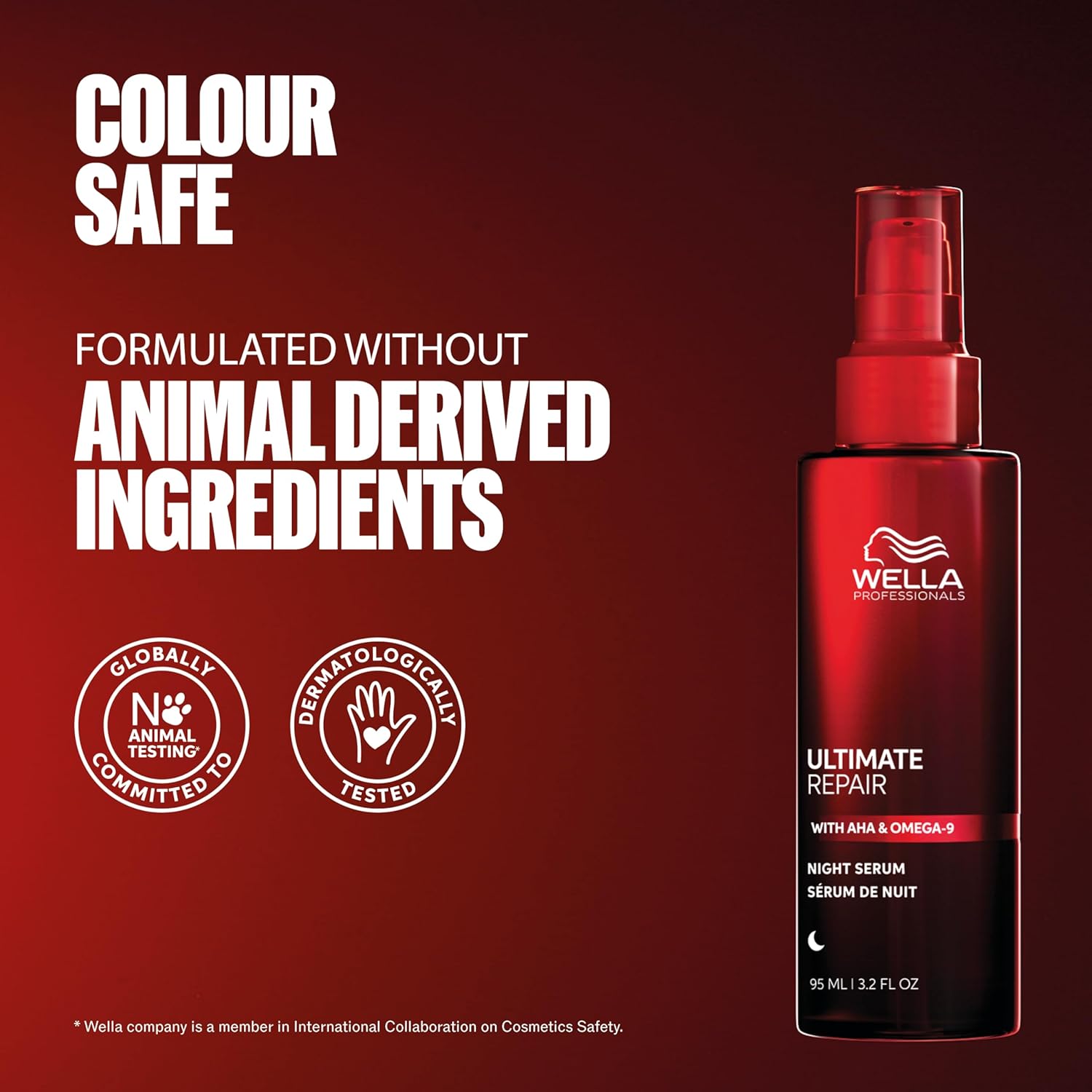 Thumbnail 6 de Wella Professionals Ultimate Repair Night Hair Serum – Lightweight Leave-in Overnight Repair