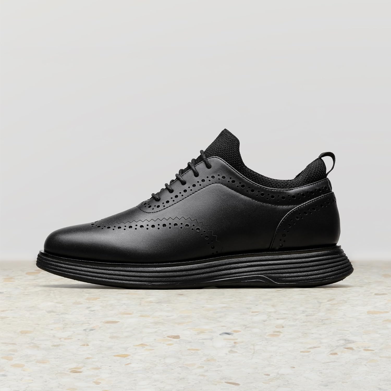 Detalle 2 de Bruno Marc Men's MaxFlex Dress Sneakers Oxfords Casual Wingtip Brogue Shoes 👞