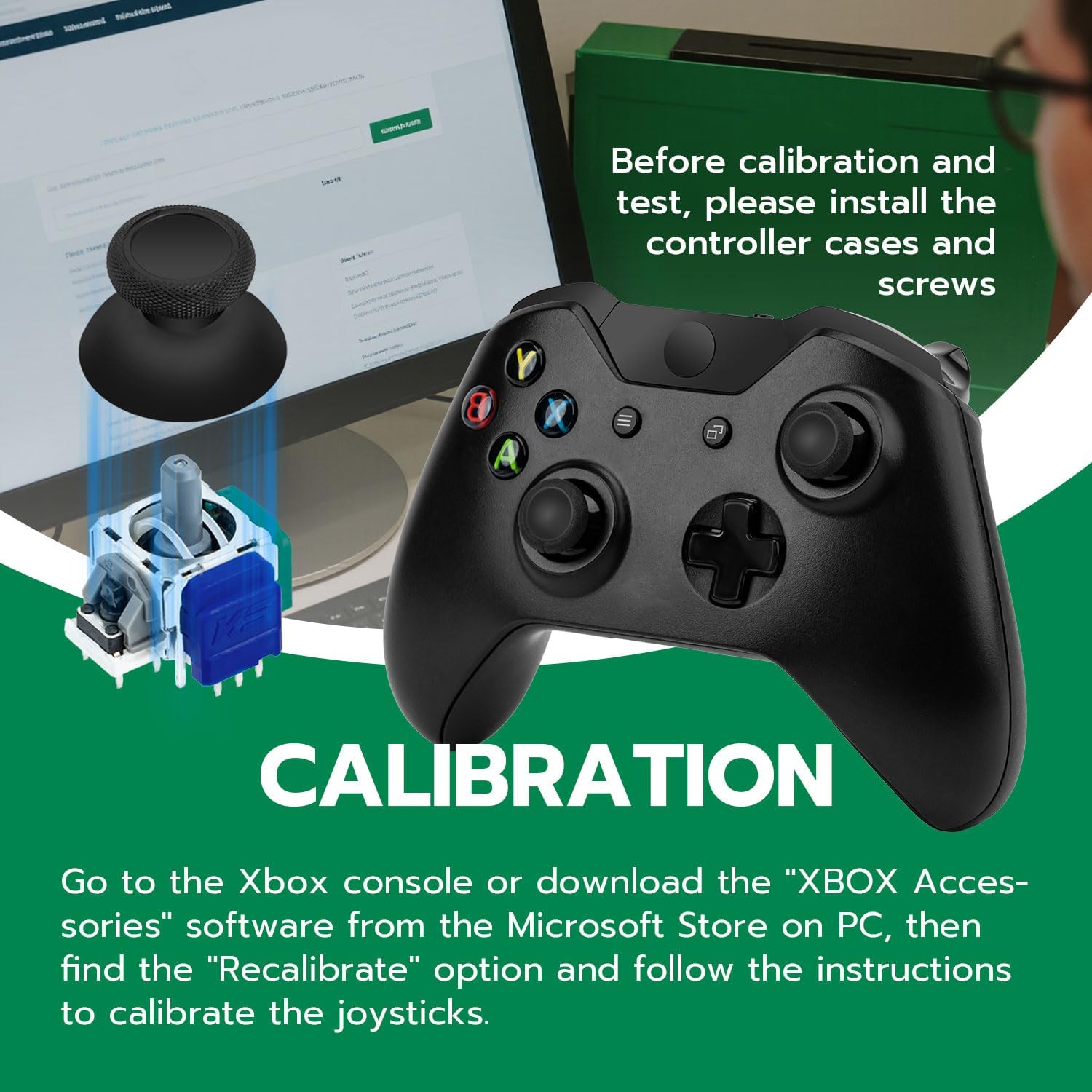 Detalle 2 de Tolesum Kit remplacement joystick TMR