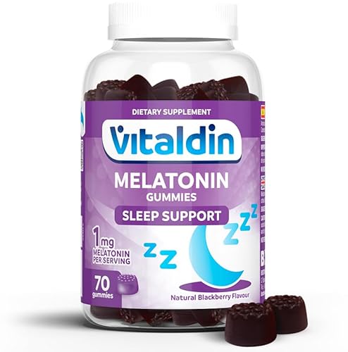 Thumbnail 10 de VITALDIN Melatonina gummies 1 mg/gominola – 70 gominolas sabor mora