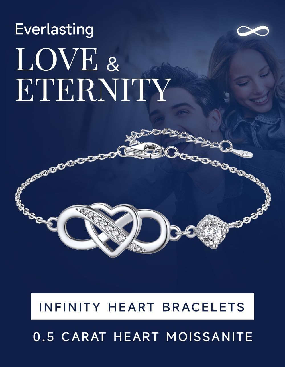 Detalle 2 de MomentWish l'infini Bracelet 0,5 Carat đ