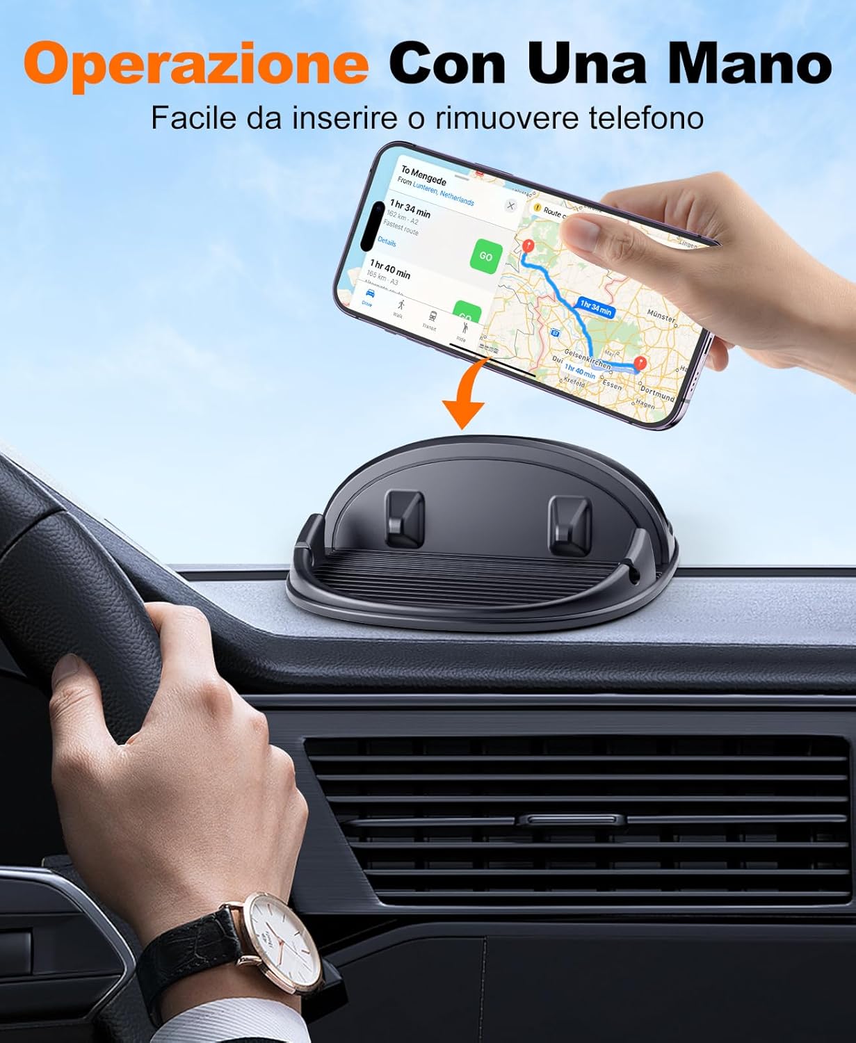 Thumbnail 4 de Beeasy Porta Cellulare Auto 12 cm