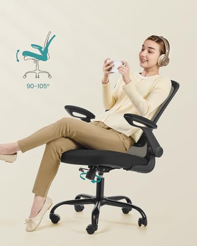 Thumbnail 1 de SONGMICS OBN037BKV2 Silla de oficina 53 cm 🪑