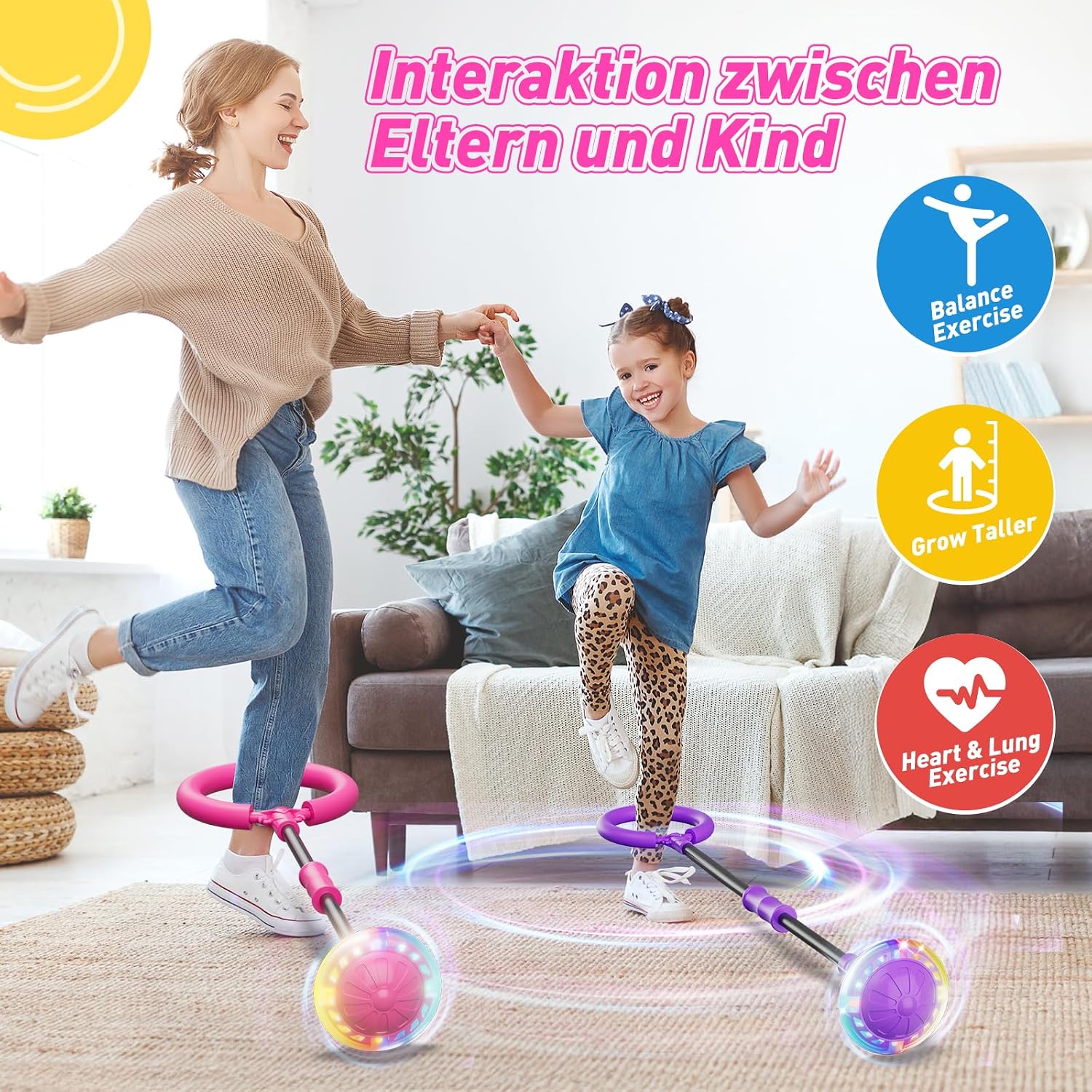 Detalle 2 de Hot Bee Blinkender Fußkreisel für Kinder 1